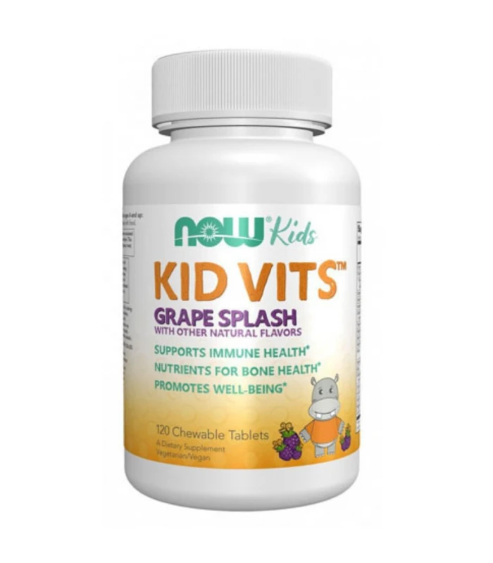 NOW Kid Vits 120 дъвчащи таблетки за имунитет