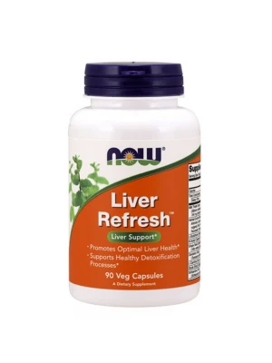 NOW Liver Refresh, 90капс - Прочистване на черен дроб