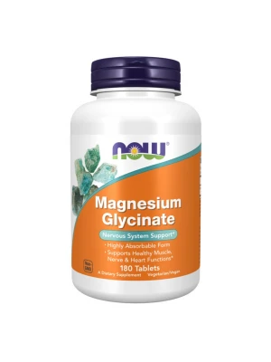 NOW Magnesium Glycinate 180 таблетки