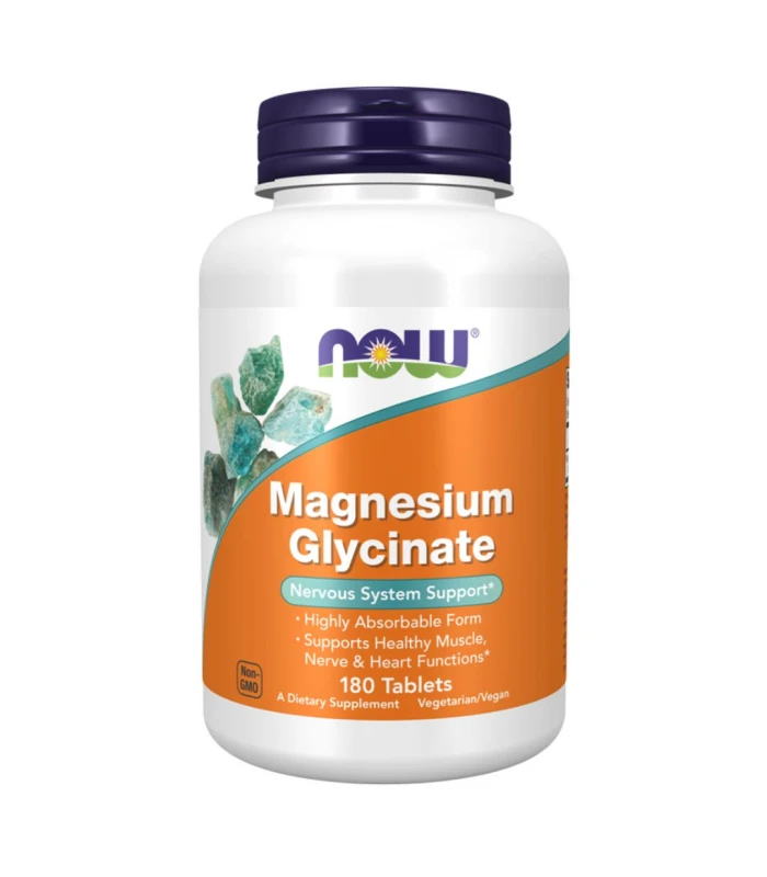 NOW Magnesium Glycinate 180 таблетки