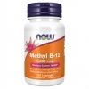 NOW Methyl B-12 5000 mcg - Folic Acid Quatrefolic® 120 таблетки