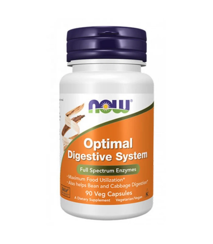 NOW Optimal Digestive System, 90капс - Храносмилателни ензими