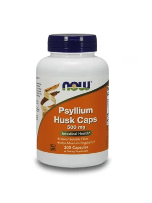NOW Psyllium Husk, 500 мг, 200 капс - фибри от Живовляк 