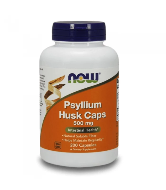 NOW Psyllium Husk, 500 мг, 200 капс - Живовляк