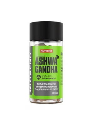 NUTREND Ashwagandha 60 капсули - Ашваганда