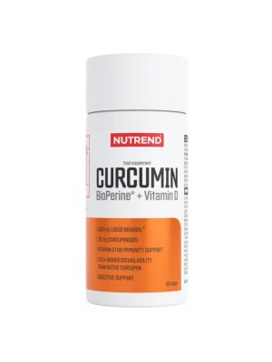 Nutrend Curcumin + Bioperine + D3 60 капсули