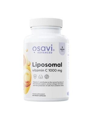 Osavi Liposomal Vitamin C 1000мг - 60 и 120 капсули