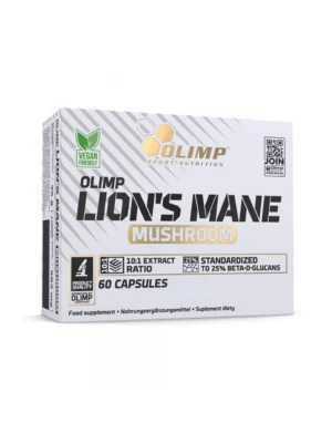 OLIMP Lion's Mane Mushroom, 60капс - Гъба Лъвска грива