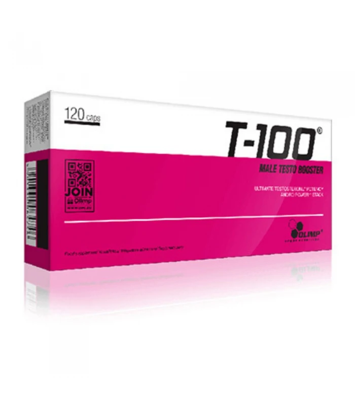 OLIMP T-100 Mega Caps, 120капс - мъжка сила