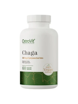 OstroVit Chaga 600мг, 60капс - Биостимулатор