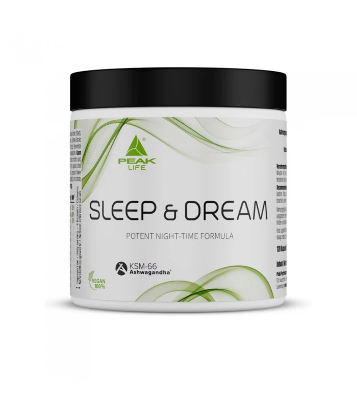 PEAK Sleep & Dream 120капс - Формула за сън с мелатонин