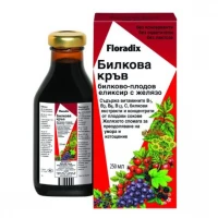 Билкова кръв, билков елексир с желязо, Floradix, 250 мл