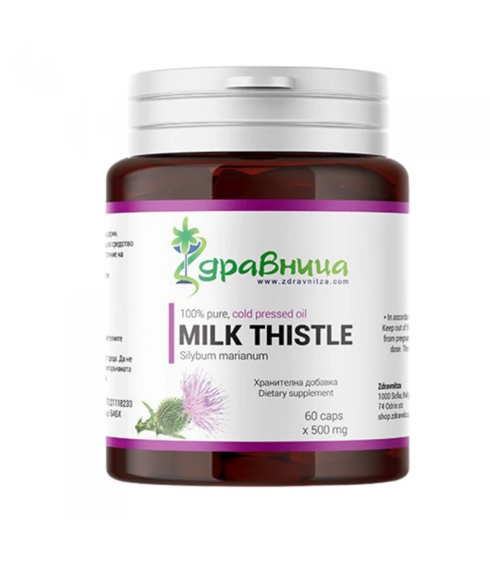 Масло от бял трън, 60капс - черен дроб и жлъчка