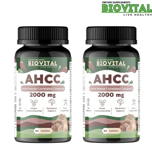 Active Hexose Correlated Compound - AHCC, 2000мг, 180табл - 20%