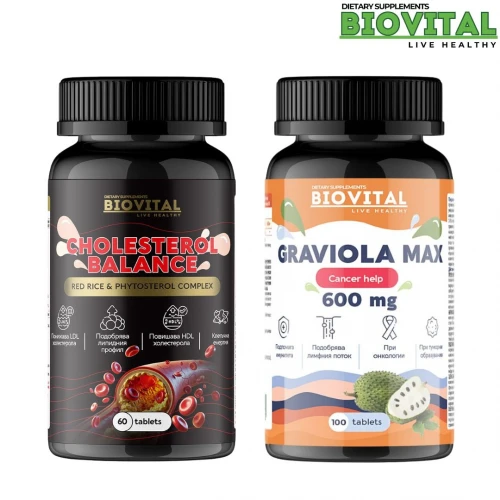 Cholesterol Balance + Graviola Max - Антиоксидантна защита