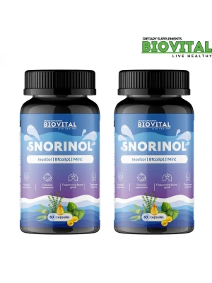 Сноринол, 120капс при хъркане - 50% от цената на втория продукт
