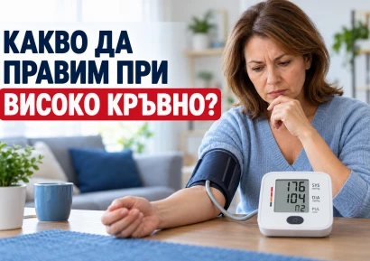 СВАЛЯНЕ НА ВИСОКО КРЪВНО ЗА 5 МИНУТИ