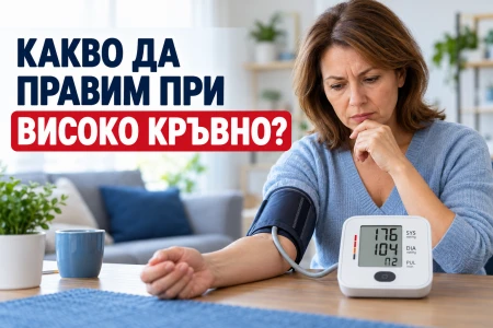 СВАЛЯНЕ НА ВИСОКО КРЪВНО ЗА 5 МИНУТИ