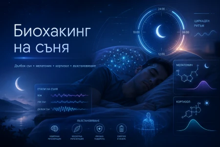 БИОХАКИНГ НА СЪНЯ: ЗАЩО СЕ БУДИТЕ УМОРЕНИ И ЗАСПИВАТЕ ТРУДНО