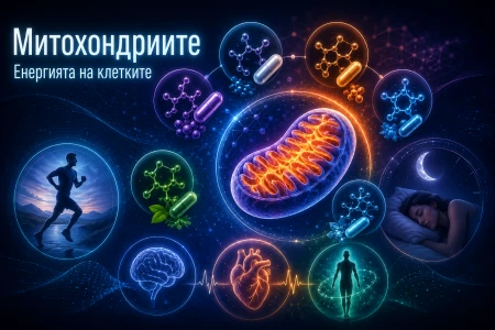 КАК ДА ПОДКРЕПИМ МИТОХОНДРИИТЕ: CoQ10, NAD+, PQQ и ALA