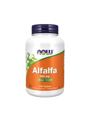 NOW Alfalfa Grain 250табл - екстракт от Люцерна