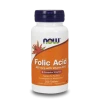 NOW Folic Acid ( витамин B-9 ) с  B12 800mcg 250табл 