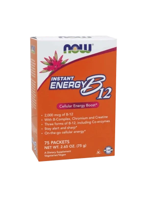 NOW Instant Energy B12 75сашета - Витамин B-12