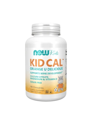 NOW Kid Cal Chewable Calcium, 100табл - Детски дъвчащ калций