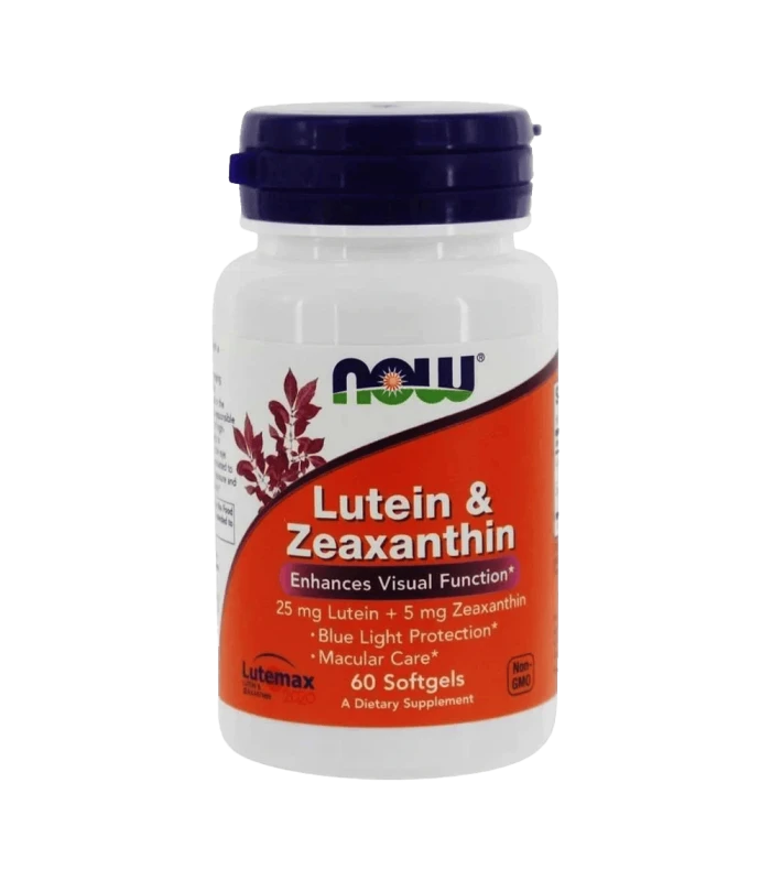 NOW Lutein & Zeaxanthin 60капс - витамини за очи