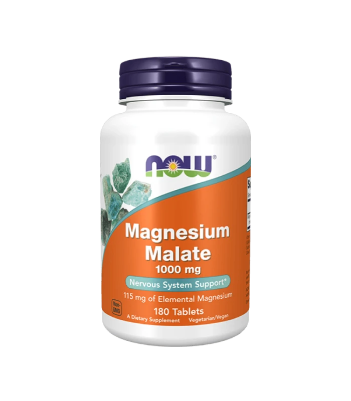 Now Magnesium Malate 1000 мг 180табл - Магнезиев малат