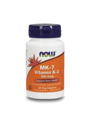 Now MK-7 (Vitamin K-2) 60капсули - Витамин K-2