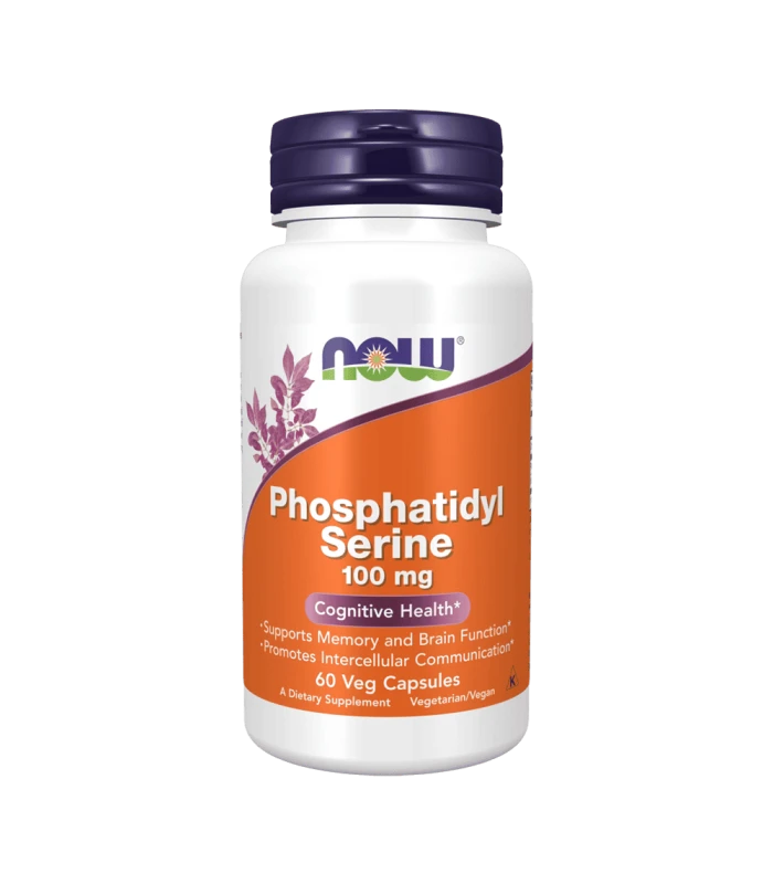 NOW Phosphatidyl Serine 100 мг 60капс - Фосфатидил серин