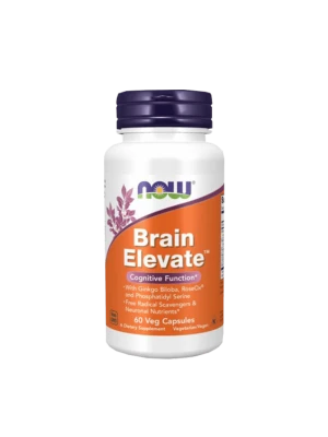 NOW Brain Elevate 60капс - Витмини за мозъка