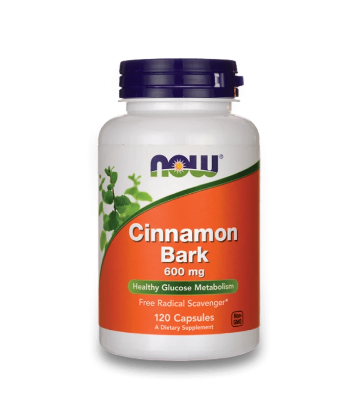 NOW Cinnamon Bark 600мг 120капс - Екстракт Канела