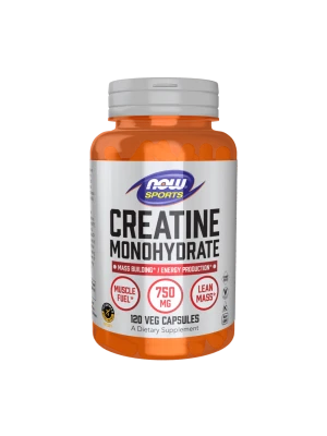 NOW Creatine Monohydrate 750 мг 120 капс -  Креатин монохидрат