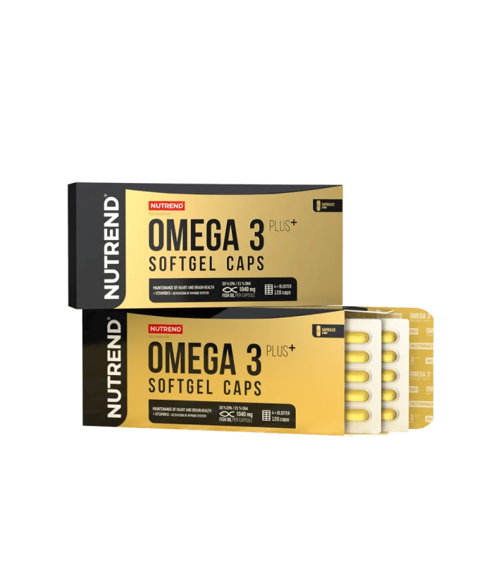 NUTREND Omega 3 Plus 120капс -Омега 3 мастни киселини