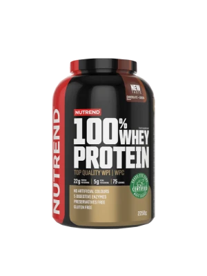 NUTREND 100% Whey Protein 2250г, 20 вкуса - Суроватъчен протеин