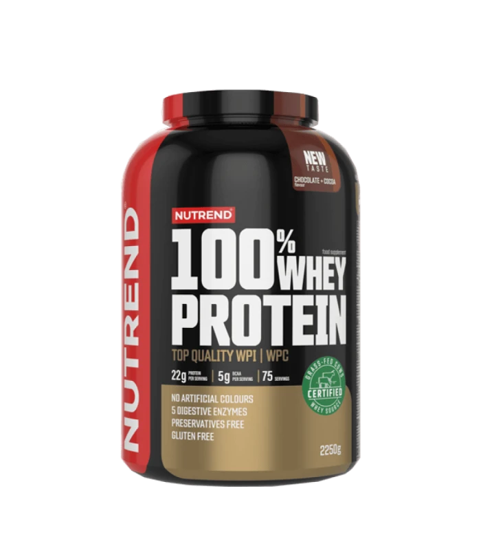 NUTREND 100% Whey Protein 2250г - Суроватъчен протеин