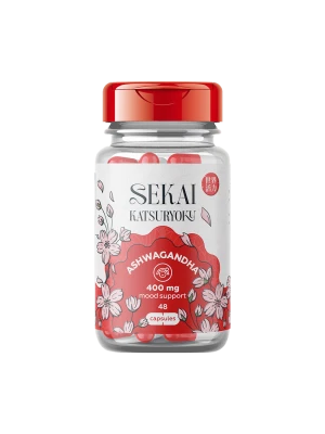 SEKAI KATSURYOKU Ashwagandha 48капс - Ашваганда