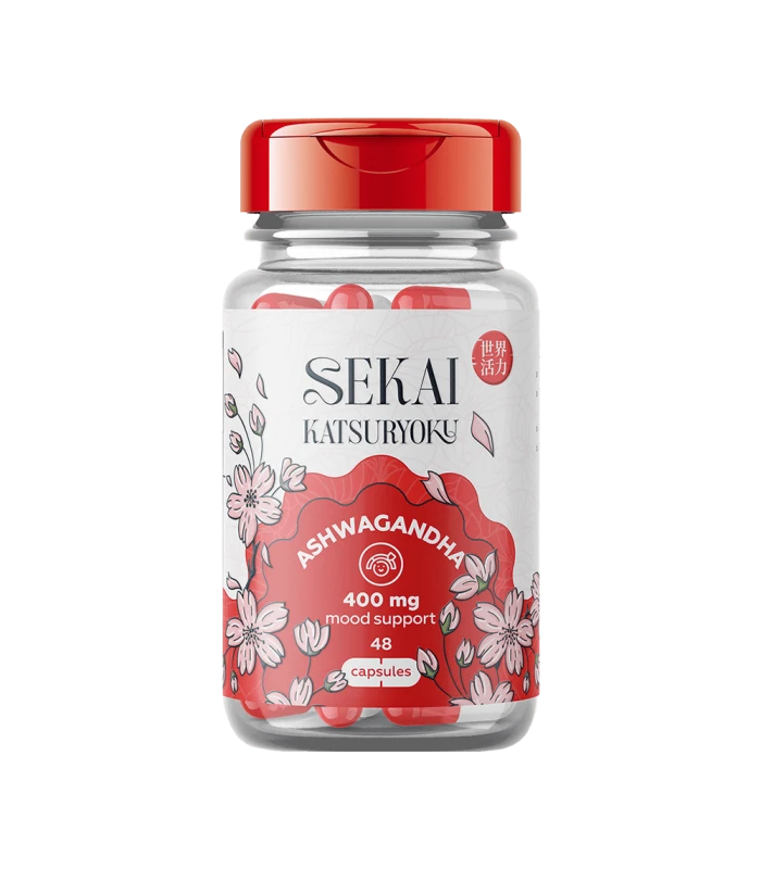 SEKAI KATSURYOKU Ashwagandha 48капс - Ашваганда