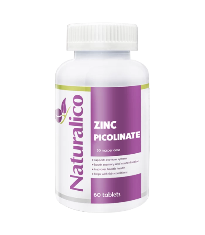 NATURALICO Zinc Picolinate за поддържане на хормоналния баланс