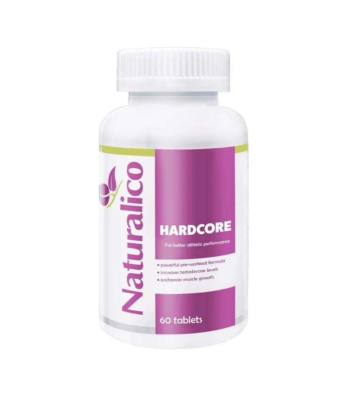 NATURALICO Hardcore 60табл -  Предтренировъчна формула