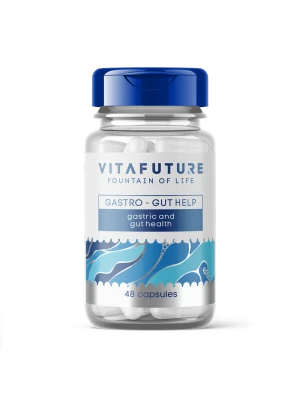 VITAFUTURE Gastro-Gut Help 48капс - Стомашно-чревно здраве