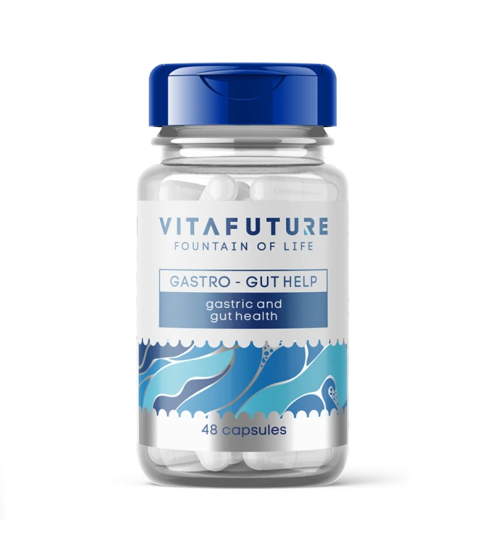 VITAFUTURE Gastro-Gut Help 48капс - Стомашно-чревно здраве