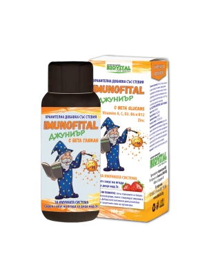 IMUNOFITAL JUNIOR ягодов сироп за деца над 3г за здрав имунитет