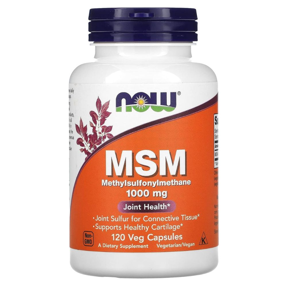 Empty Bio Msm NOW MSM 1000мг, 120капс - Метилсулфонилметан - БИОВИТАЛ